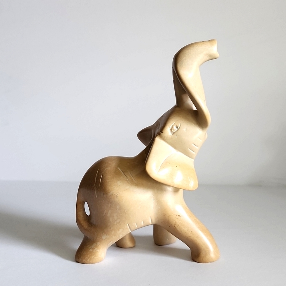 Vintage Elephant Statue Figurine